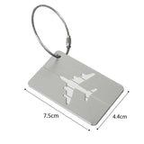 Aluminum Luggage Tags 6Colour 1PC