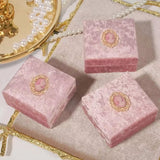 Add a touch of vintage elegance to your jewelry presentation with this 5-Piece Set of Pink Velvet Jewelry Boxes. 