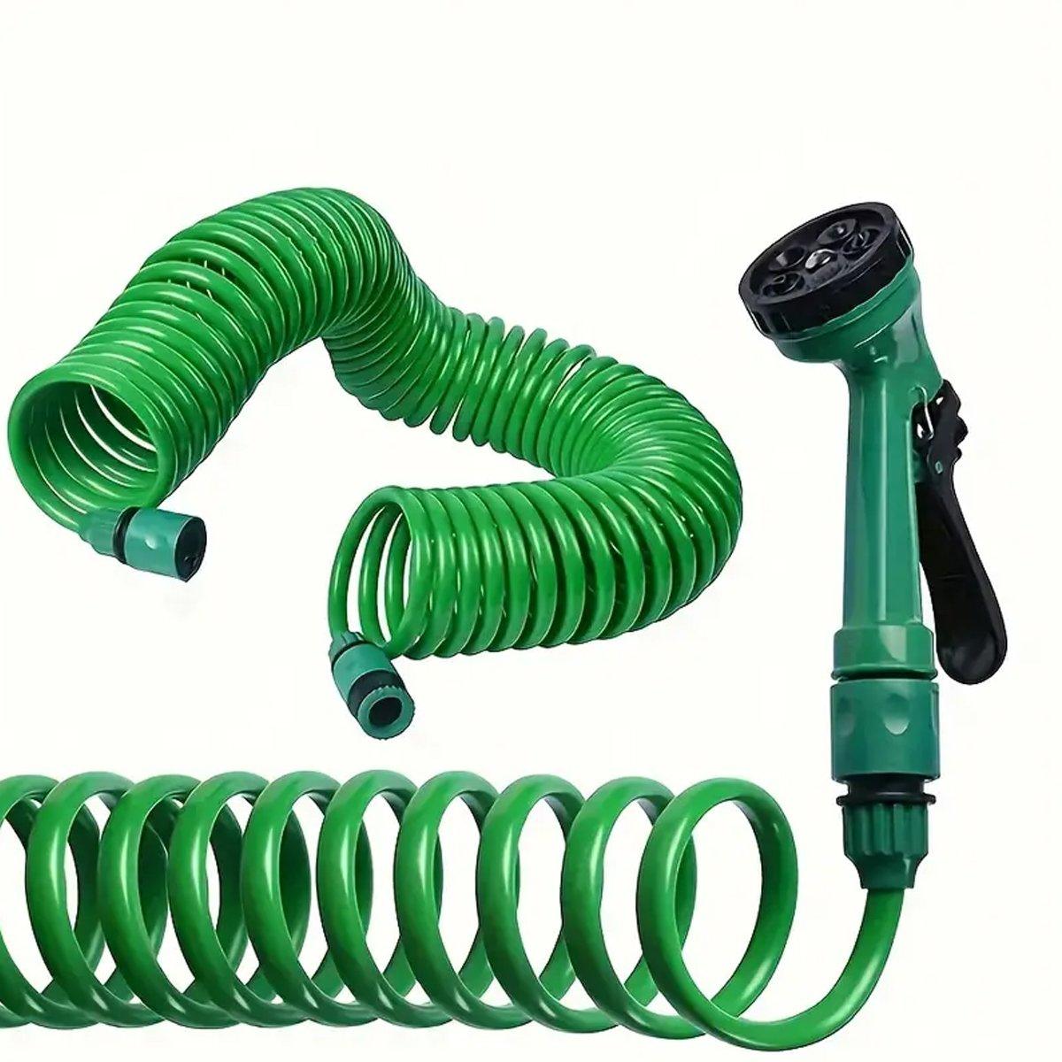 Telescopic Water Hose with Nozzle 1PC