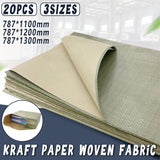 20PCS Book Furniture Packaging Kraft Paper Woven Fabric