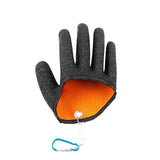 Fisherman Pro Fishing Glove With Magnet Release Catch Anti-slip Cut Resistant 1 Pair