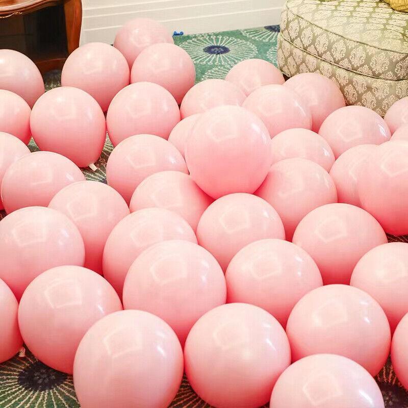 10/100PCS Macaron Large Latex Balloons