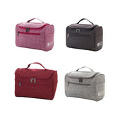 Durable Material Travel Size Zipper Closure Toiletry Bag 1pc