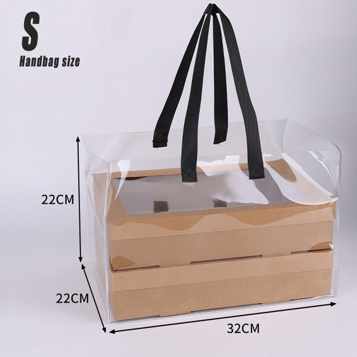 Grazing Boxes Kraft Paper with Clear Window for Outdoor Events 10 pcs