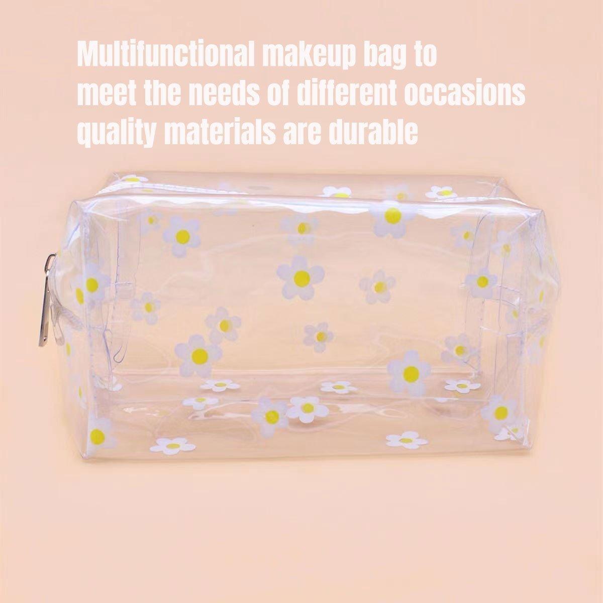 Large Capacity Transparent Storage Bag 2PCS