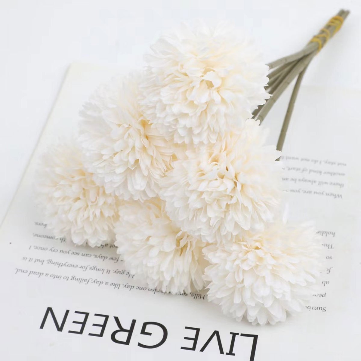 Artificial Dandelion Flowers 12PCS