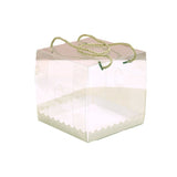 Transparent Plastic Cake Roll Packing Boxes 25pcs