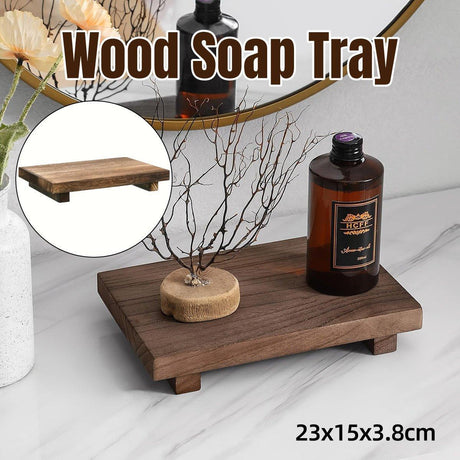 Wooden Storage Box Soap Tray 1PC