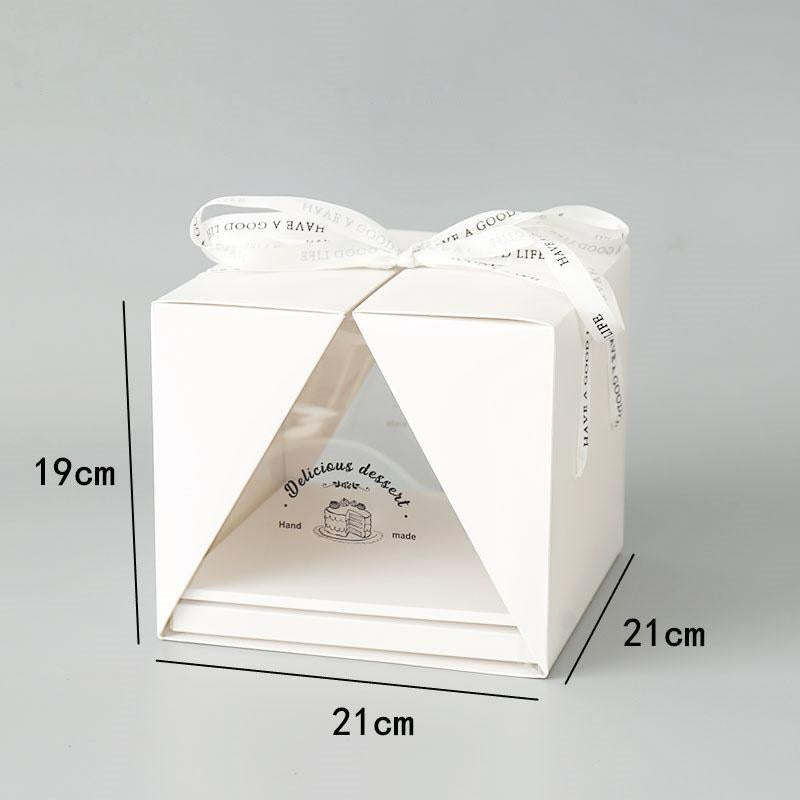 Elegant Transparent Cake Box for Stunning Presentations