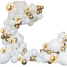 Gold and White