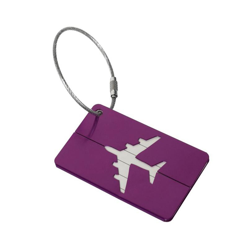 Aluminum Luggage Tags 6Colour 1PC