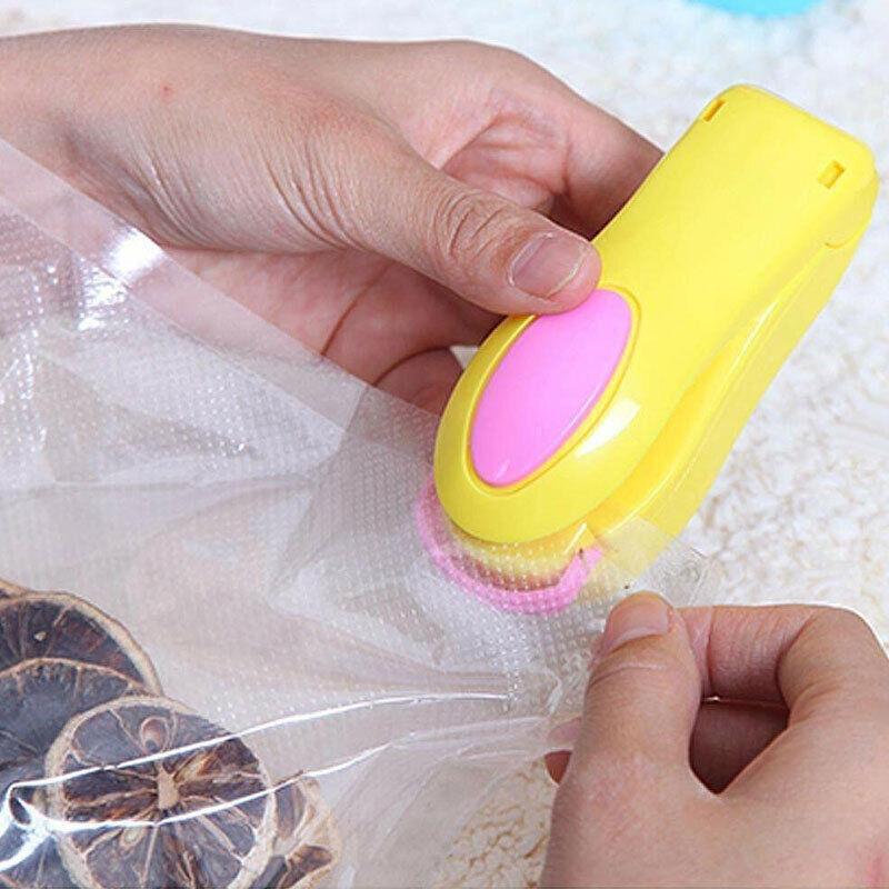 Handheld mini Heat Sealer Poly Bag Sealing Machine Food Portable Plastic Small