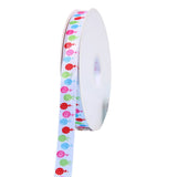 Polyester Happy Birthday Ribbon for Decorations 2CM*100Yard