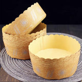 Kraft Paper Bread and Cupcake Holder 100PCS