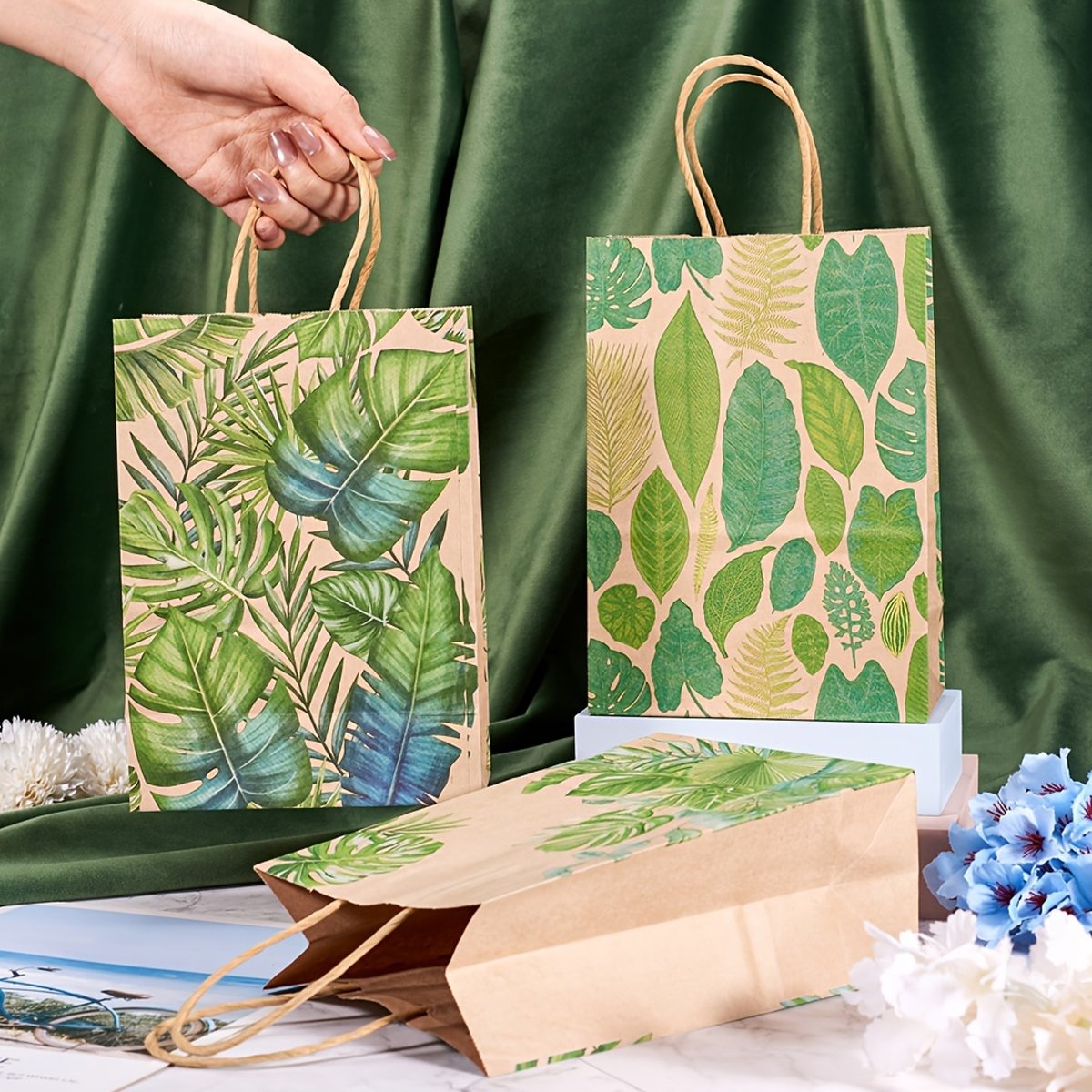 Kraft Paper Party Gift Bags 32PCS