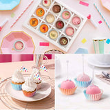 Gradient Cupcake Paper Tray Baking Mold High Temperature Resistant Oil-proof