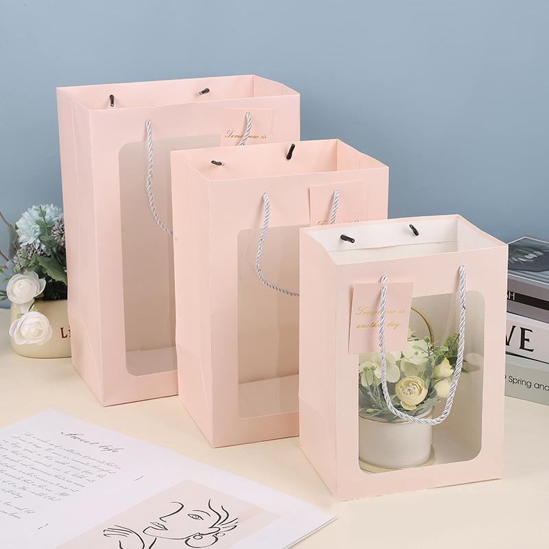 Showcase Your Gifts Elegantly with a Window Tote Bag