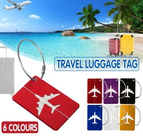 Aluminum Luggage Tags 6Colour 1PC