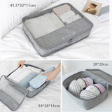 Packing Cubes Travel Pouches Storage Bag 7PCS