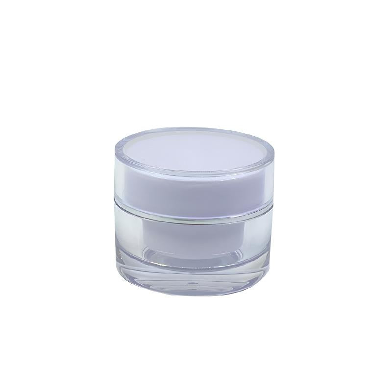 High-Quality Clear Acrylic Cream Bottles for Skincare Storage Acrylic Cream Bottles 10pcs