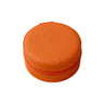 PU Leather Round Jewelry Boxes with Soft Flocking Interior for Travel Jewelry Boxes 1pc