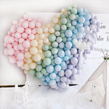 10/100PCS Macaron Large Latex Balloons