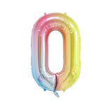 0-9 Number Foil Balloons 1 piece