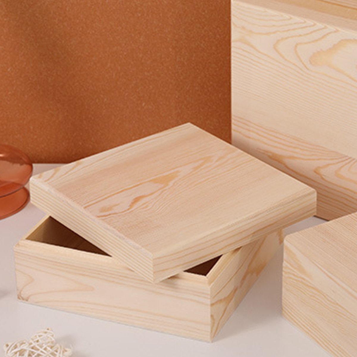 Solid Wood Gift Box 10PCS Small Size