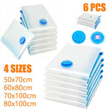 Vacuum Storage Bags 6PCS