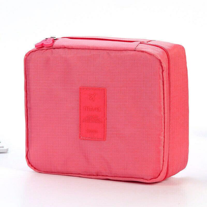 Travel Wash Storage Cosmetic Bag 6Colours 1PC