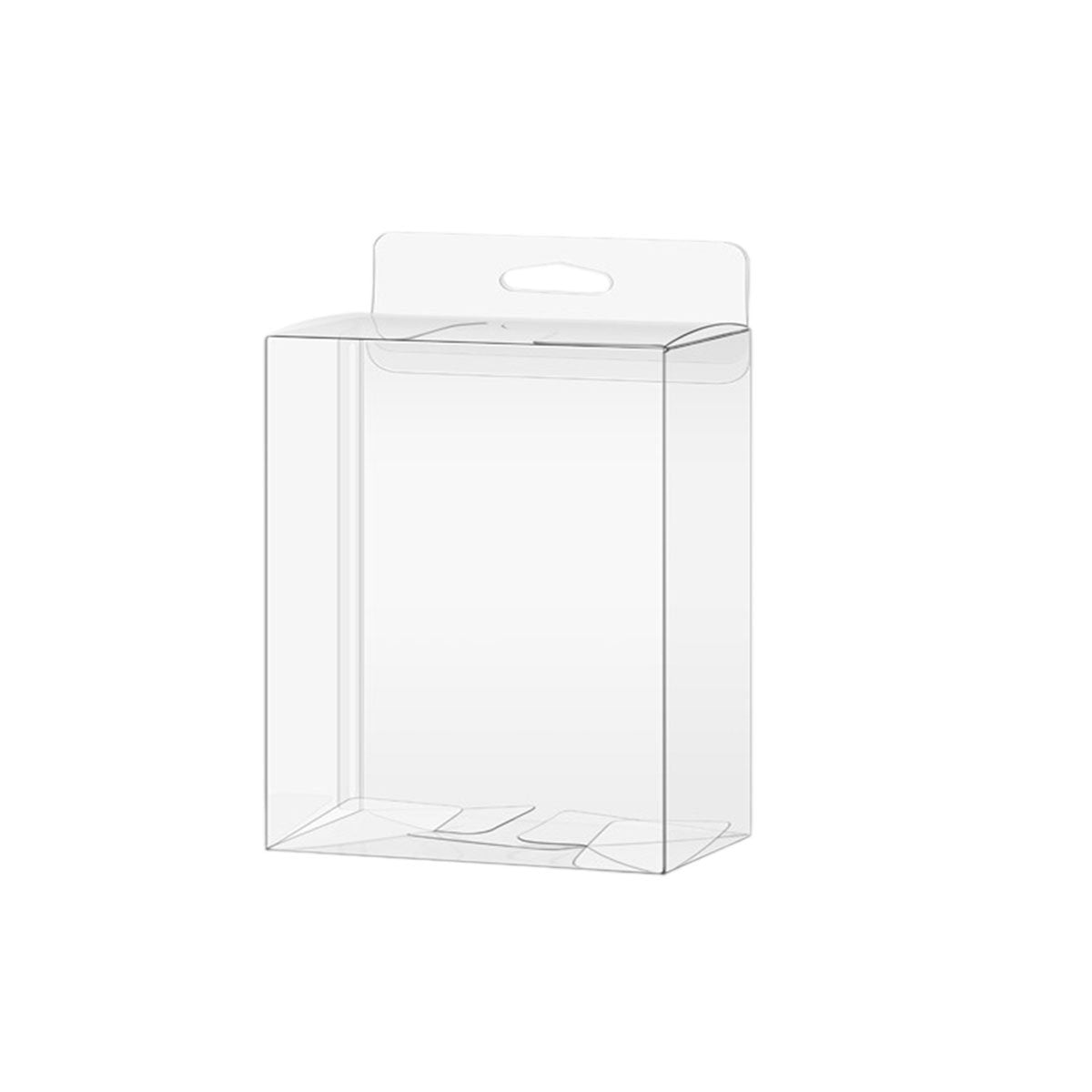 Transparent PVC Hook Gift Boxes 50PCS