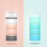 4 Layers Container Pill Bottle 2Colours 1PC