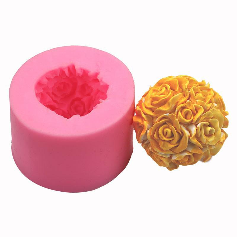 3D Silicone Candle Mold Craft 1PC