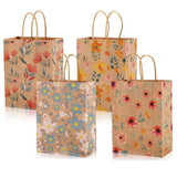 Kraft Gift Bag Maple Leaf Party Packaging 32PCS