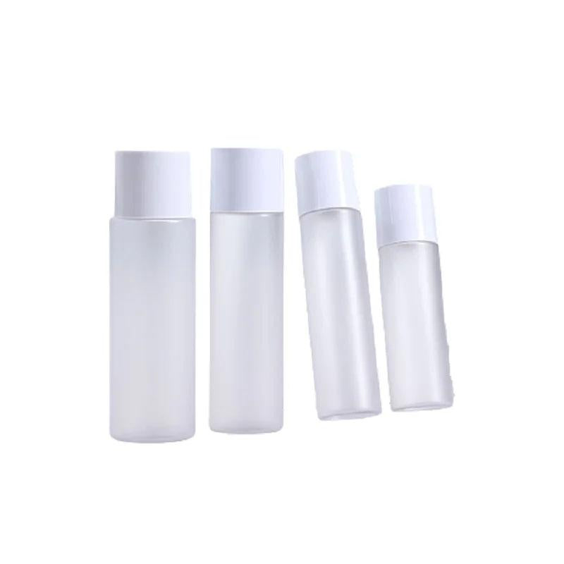 High-Quality PET Plastic Frosted Dispenser Bottles for Skincare Lotions 10pcs