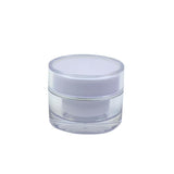 High-Quality Clear Acrylic Cream Bottles for Skincare Storage Acrylic Cream Bottles 10pcs