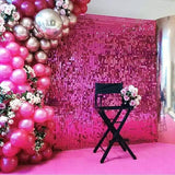 Rectangle Tinsel Curtain Shimmer Wall Backdrop 2M Length Party Decoration Sequin