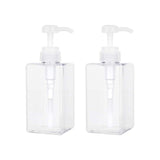 Square Refillable Bottles 2PCS