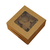 Kraft Paper Cupcake Box 25PCS