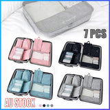 Packing Cubes Travel Pouches Storage Bag 7PCS