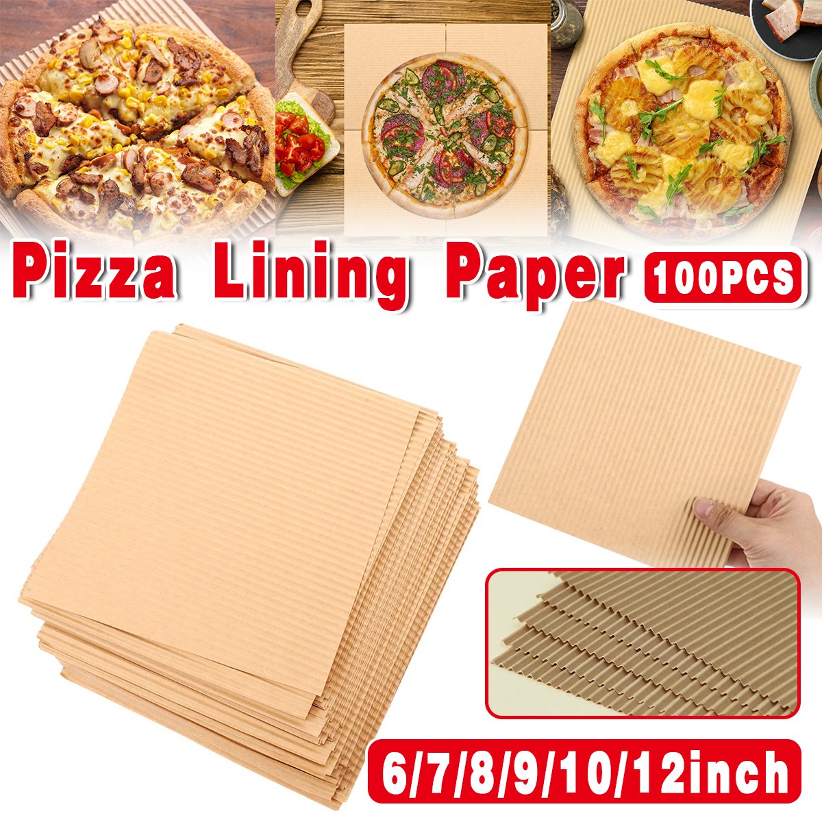  Keep your pizzas fresh and delicious with these high-quality pizza box pads. 