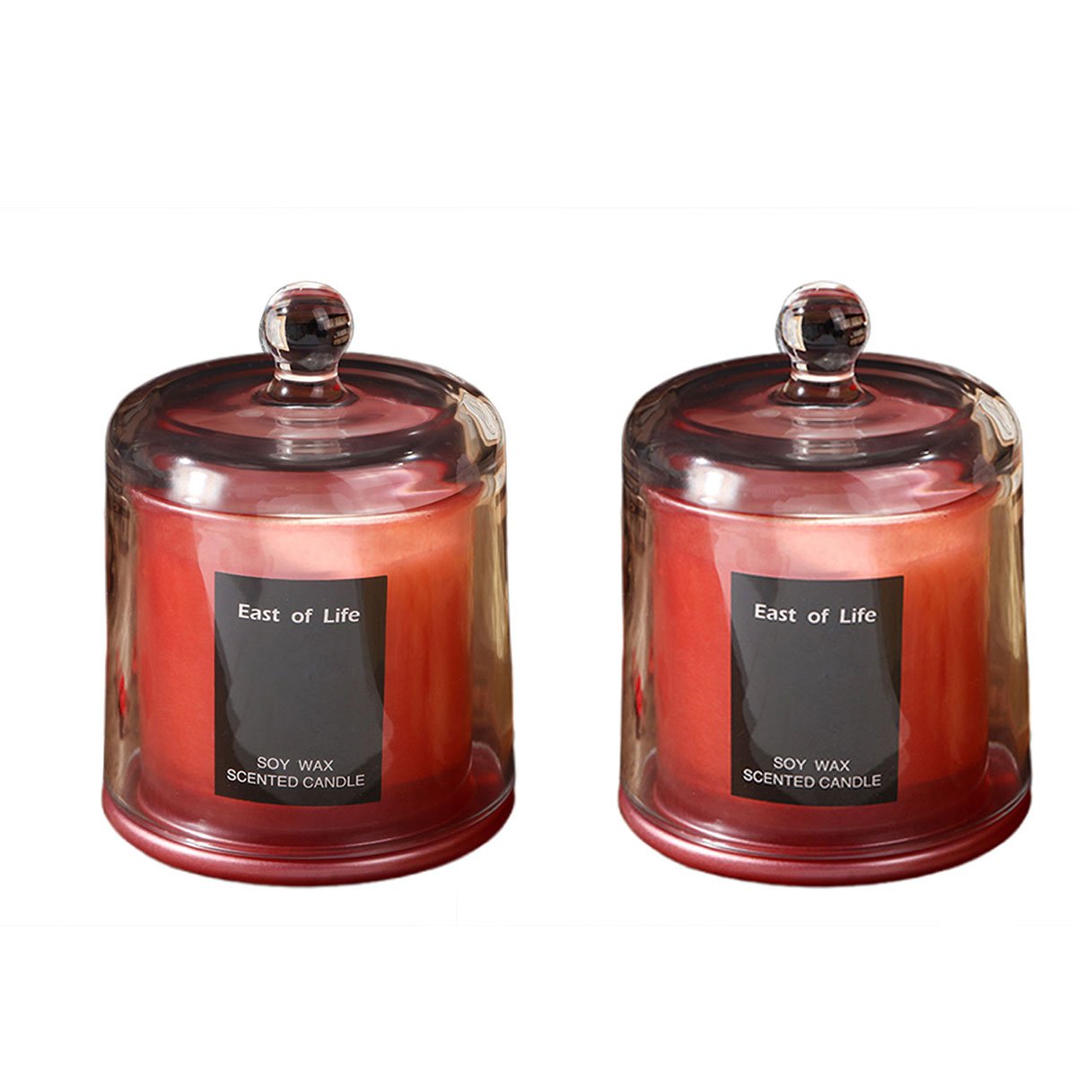 Glass Aromatherapy Candles 2PCS