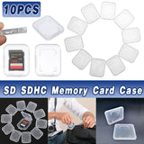 SD Memory Card Case 10PCS