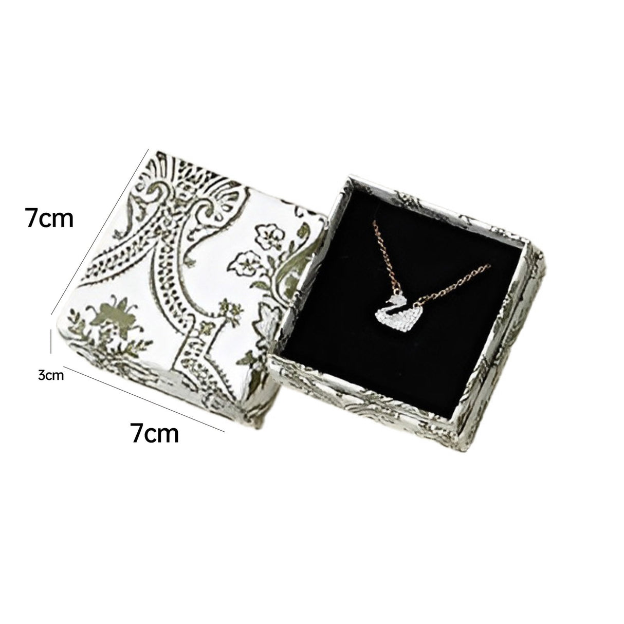 Elegant Cardboard Jewelry Boxes for Rings Earrings and Small Gifts 20pcs