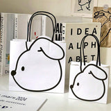 Durable Paper Rabbit Gift Bags with Handles for All Occasions 50pcs