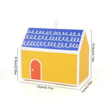 Add a touch of whimsy and colour to your next event with these charming small house gift boxes. 