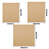 Three-layer Corrugated Cardboard Sheets 50PCS