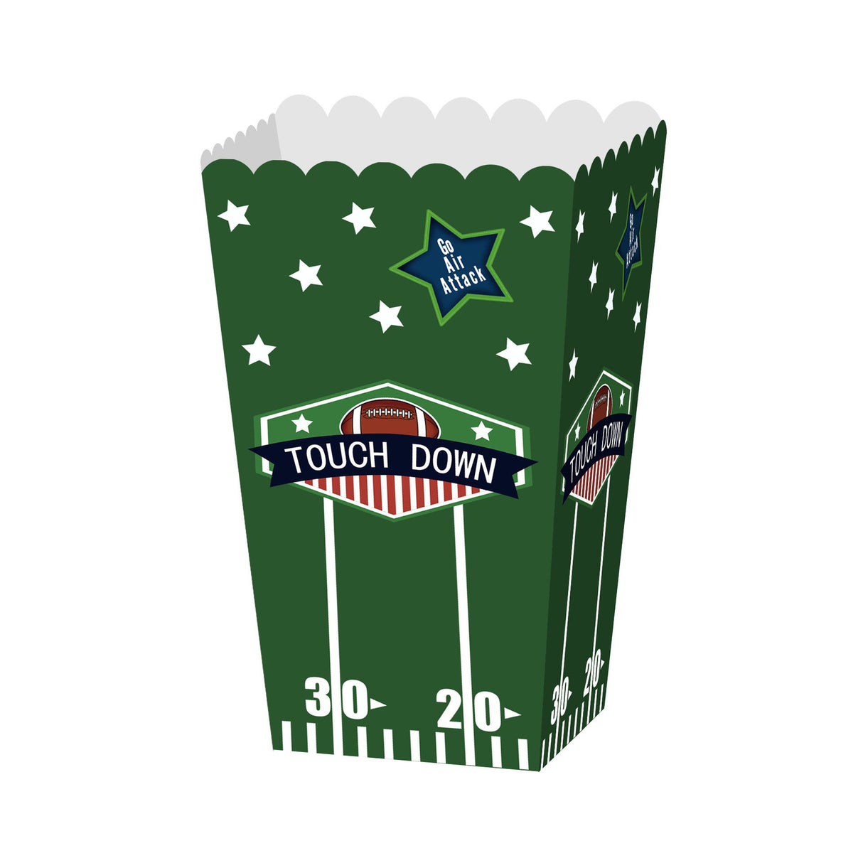 Elevate Your Party with Rugby Theme Popcorn Boxes for Treats