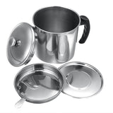 Stainless Steel Oil Strainer Pot 1Pack