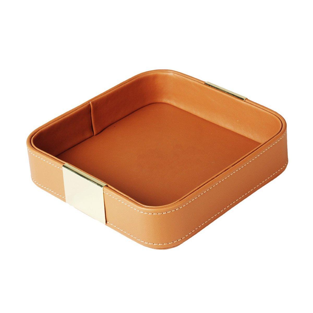 Leather Desktop Storage Tray 1PC